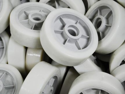 Ruedas de nylon para frigorificos e industrias flexelo